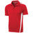 Men's PosiCharge Micro-Mesh Colorblock Polo Polos/Knits DRI-EQUIP True Red / White X-Small
