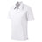 Mens Active Texture Polo Polos/Knits DRI-EQUIP White X-Small