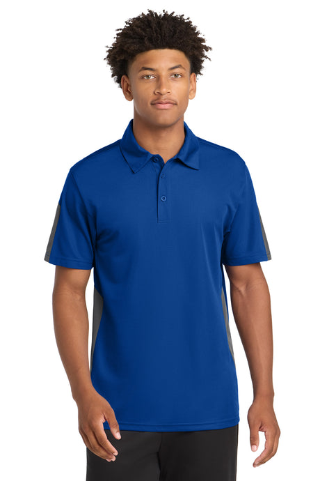 Sport-Tek ®  PosiCharge ®  Active Textured Colorblock Polo. ST695 - Sport-Tek ST695