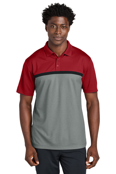 Sport-Tek ST741 UV Micropique Colorblock Polo