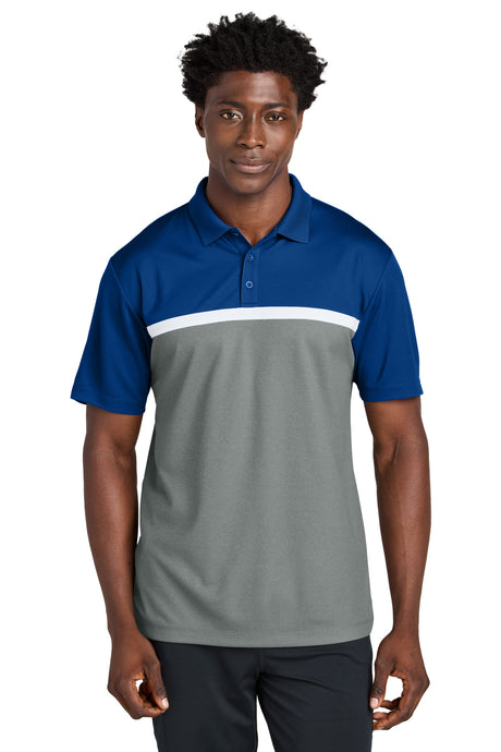 Sport-Tek ST741 UV Micropique Colorblock Polo