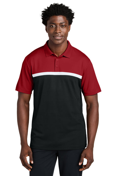 Sport-Tek ST741 UV Micropique Colorblock Polo