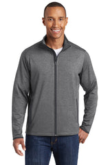 Sport-Tek ®  Sport-Wick ®  Stretch Contrast Full-Zip Jacket.  ST853 - Sport-Tek ST853