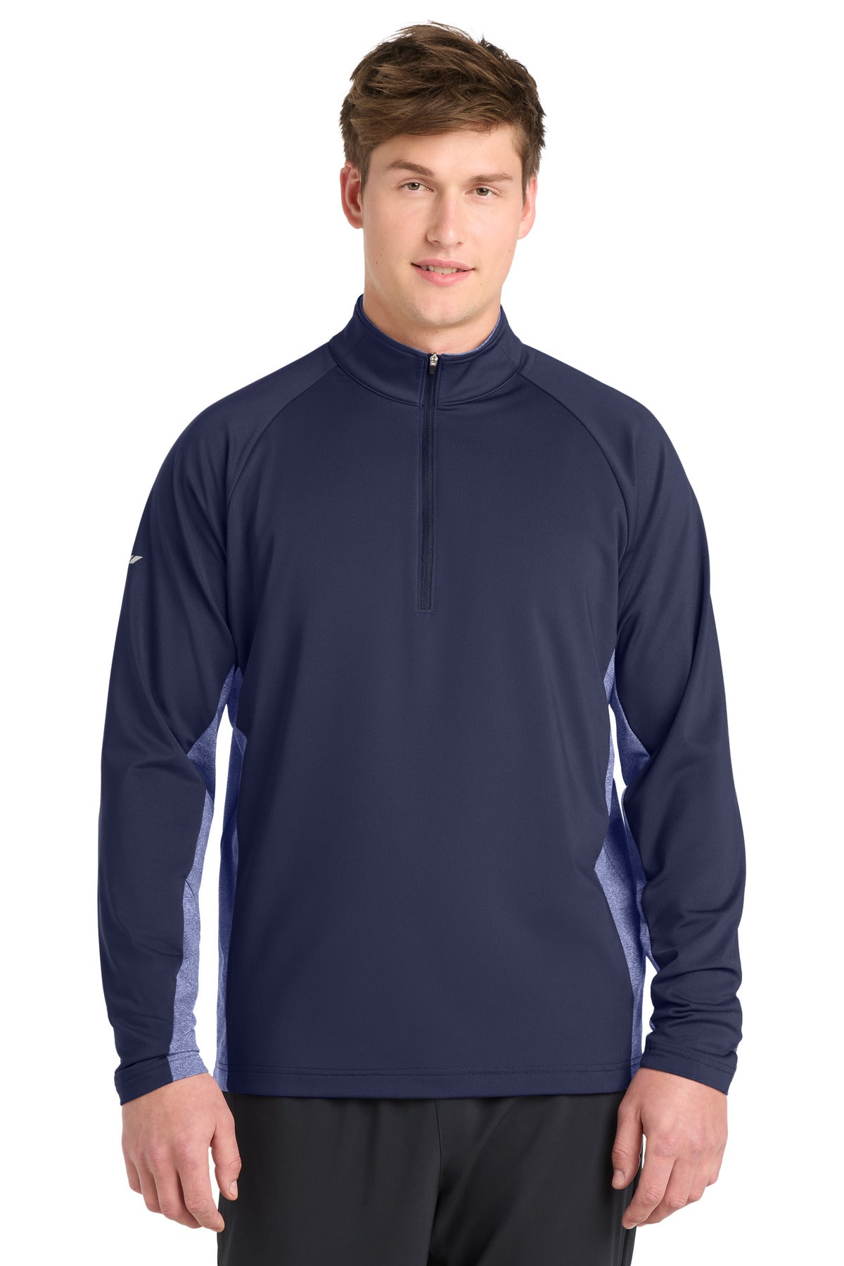 Sport-Tek ST854 Sport-Wick Stretch Contrast 1/4-Zip Pullover
