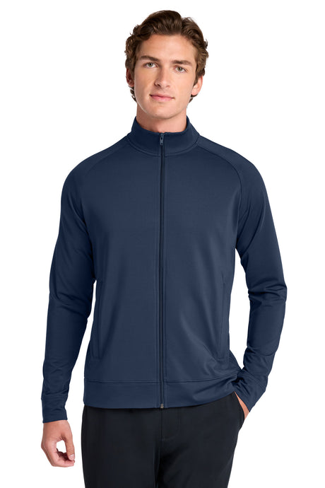 Sport-Tek ST857 Sport-Wick Stretch Full-Zip Cadet Jacket