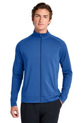 Sport-Tek ST857 Sport-Wick Stretch Full-Zip Cadet Jacket