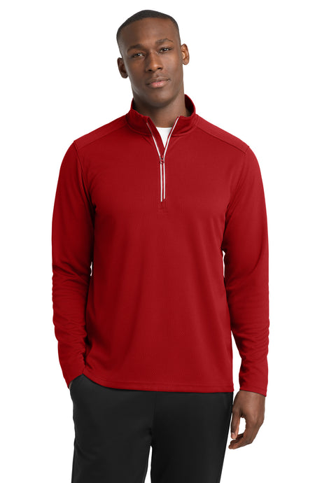 Sport-Tek ST860 Sport-Wick Textured 1/4-Zip Pullover