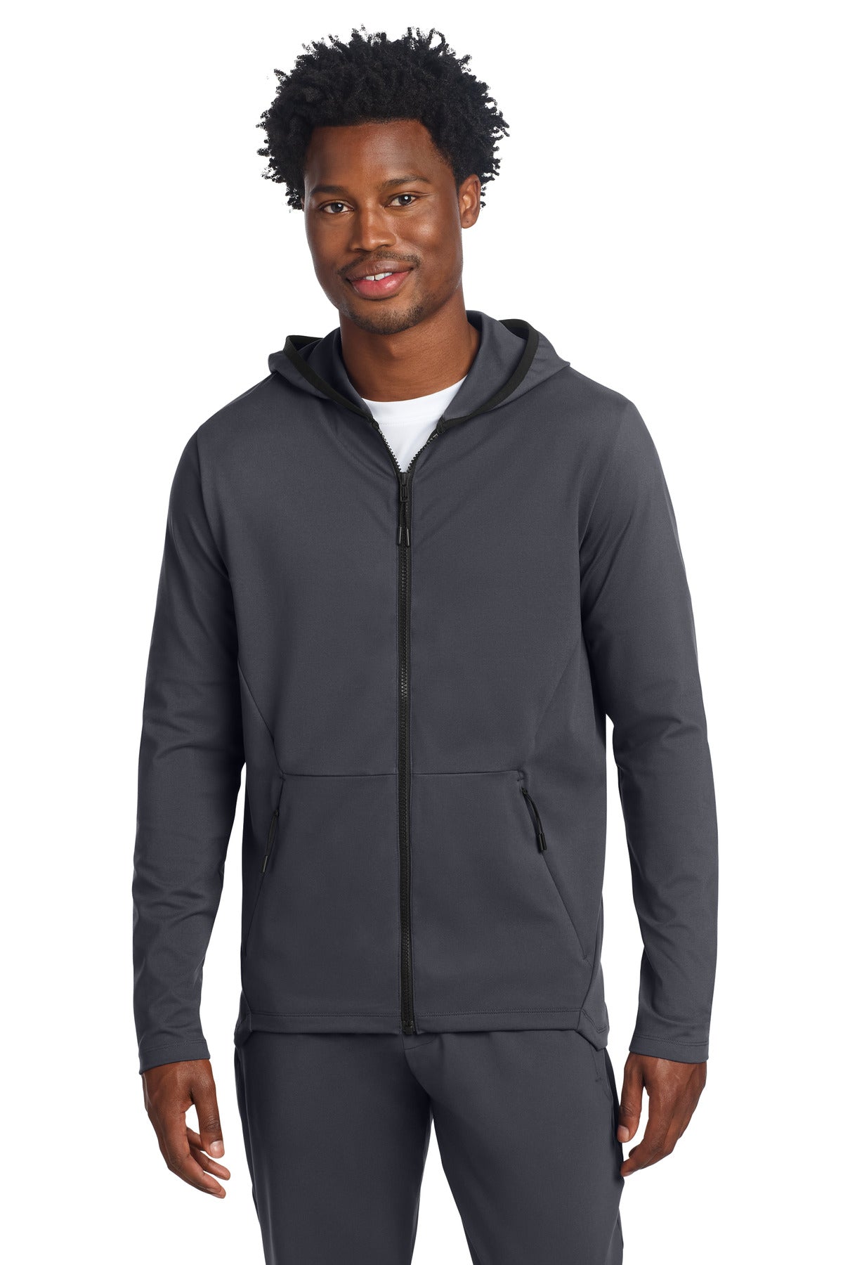 Sport-Tek ST870 Circuit Hooded Full-Zip