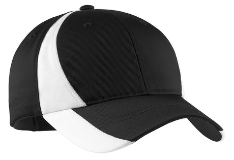Sport-Tek STC11 Dry Zone Nylon Colorblock Cap Moisture-Wicking Hat