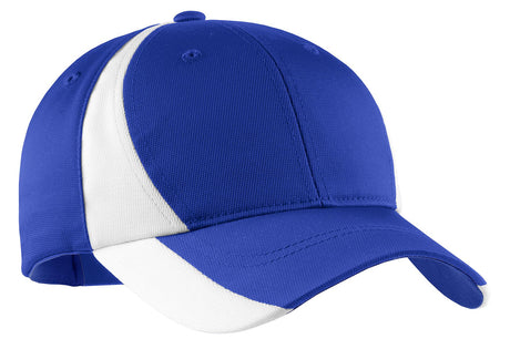 Sport-Tek STC11 Dry Zone Nylon Colorblock Cap Moisture-Wicking Hat