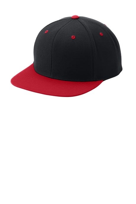 Sport-Tek ®  YP Classics ®  Flat Bill Snapback Cap. STC19 - Sport-Tek STC19