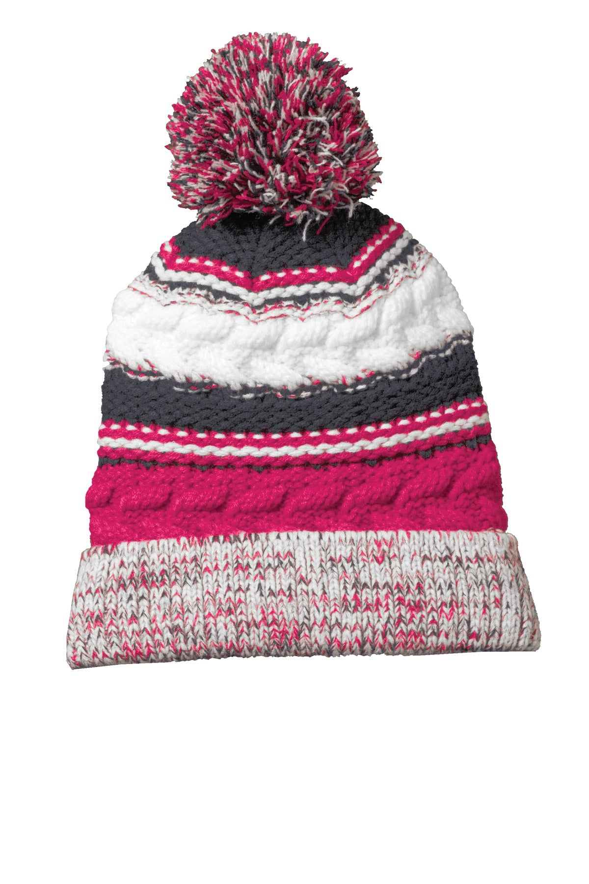 Sport-Tek ®  Pom Pom Team Beanie. STC21 - Sport-Tek STC21