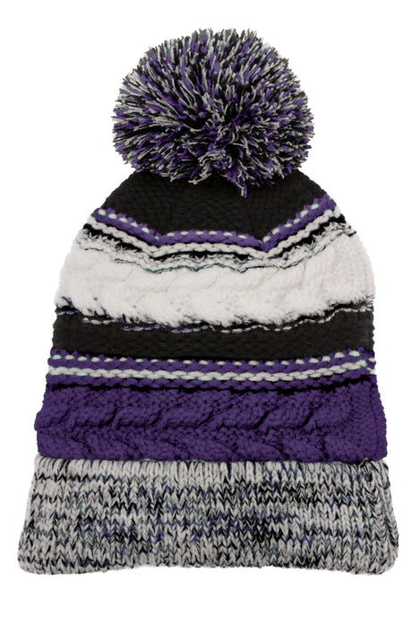 Sport-Tek ®  Pom Pom Team Beanie. STC21 - Sport-Tek STC21