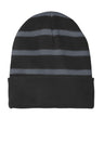 Sport-Tek ®  Striped Beanie with Solid Band. STC31 - Sport-Tek STC31