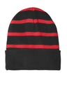 Sport-Tek ®  Striped Beanie with Solid Band. STC31 - Sport-Tek STC31