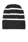 Sport-Tek ®  Striped Beanie with Solid Band. STC31 - Sport-Tek STC31