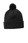 Sport-Tek STC37 Solid Pom Pom Beanie