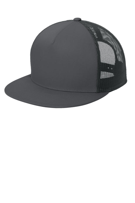 Sport-Tek ®  YP Classics  ®  5-Panel Classic Trucker Mesh Back Cap. STC38 - Sport-Tek STC38