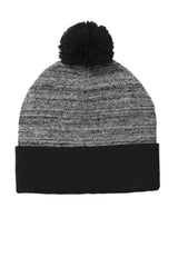 Sport-Tek  ®  Heather Pom Pom Beanie STC41 - Sport-Tek STC41
