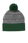 Sport-Tek  ®  Heather Pom Pom Beanie STC41 - Sport-Tek STC41