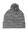 Sport-Tek  ®  Heather Pom Pom Beanie STC41 - Sport-Tek STC41