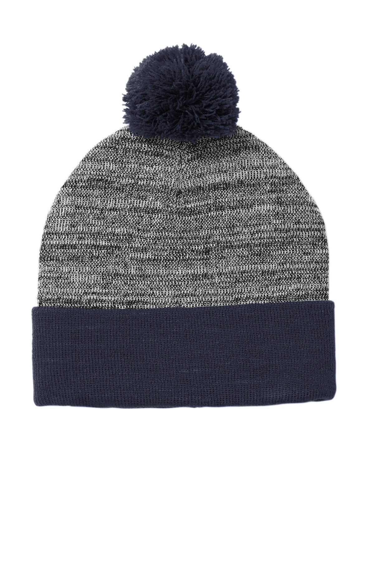 Sport-Tek  ®  Heather Pom Pom Beanie STC41 - Sport-Tek STC41