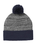 Sport-Tek  ®  Heather Pom Pom Beanie STC41 - Sport-Tek STC41