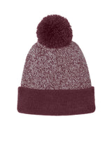 Sport-Tek STC68 Halftime Heather Pom Beanie