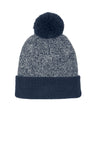 Sport-Tek ®  Halftime Heather Pom Beanie STC68 - Sport-Tek STC68
