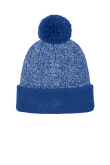 Sport-Tek ®  Halftime Heather Pom Beanie STC68 - Sport-Tek STC68