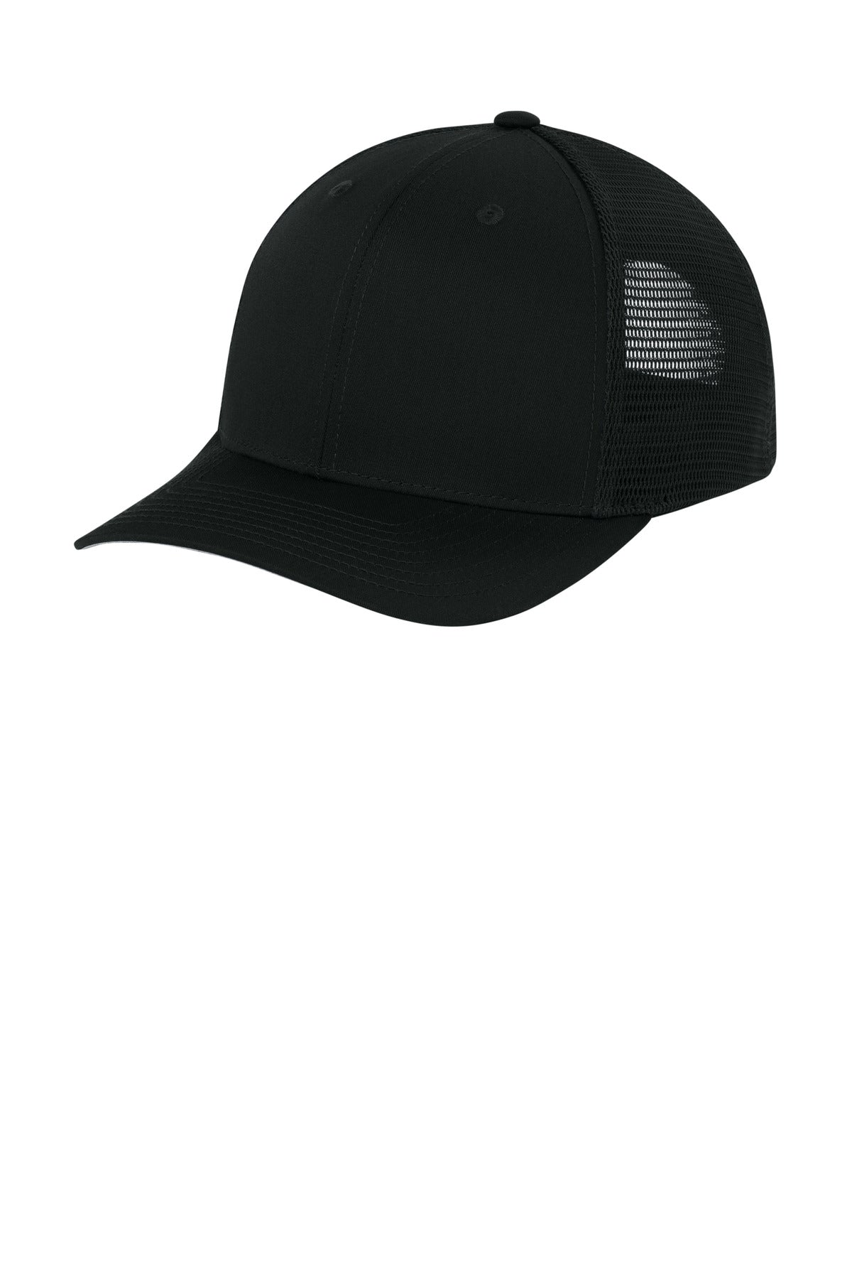Sport-Tek STC74 Stretch-Tek Snapback Trucker Cap