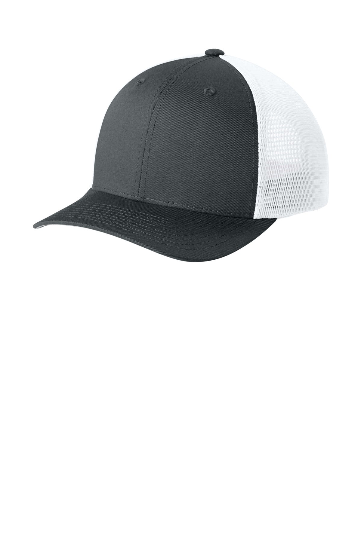 Sport-Tek STC74 Stretch-Tek Snapback Trucker Cap