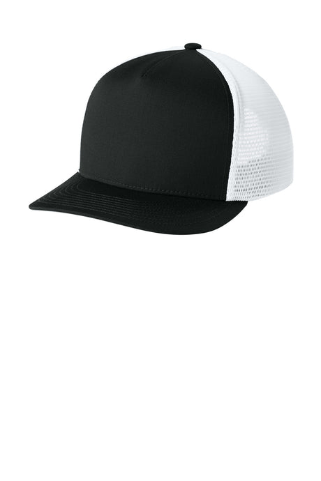 Sport-Tek STC75 Stretch-Tek 5-Panel Trucker Cap