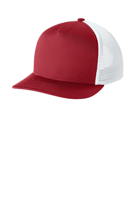 Sport-Tek STC75 Stretch-Tek 5-Panel Trucker Cap