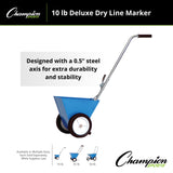 Champion Sports 10 LB DELUXE DRY LINE MARKER