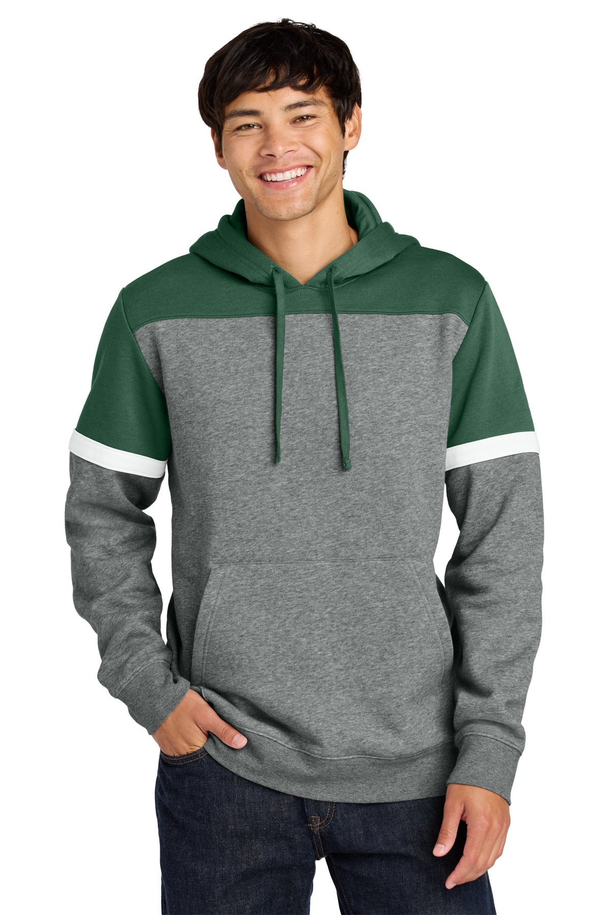 Sport-Tek STF205 Drive Fleece Colorblock Hoodie