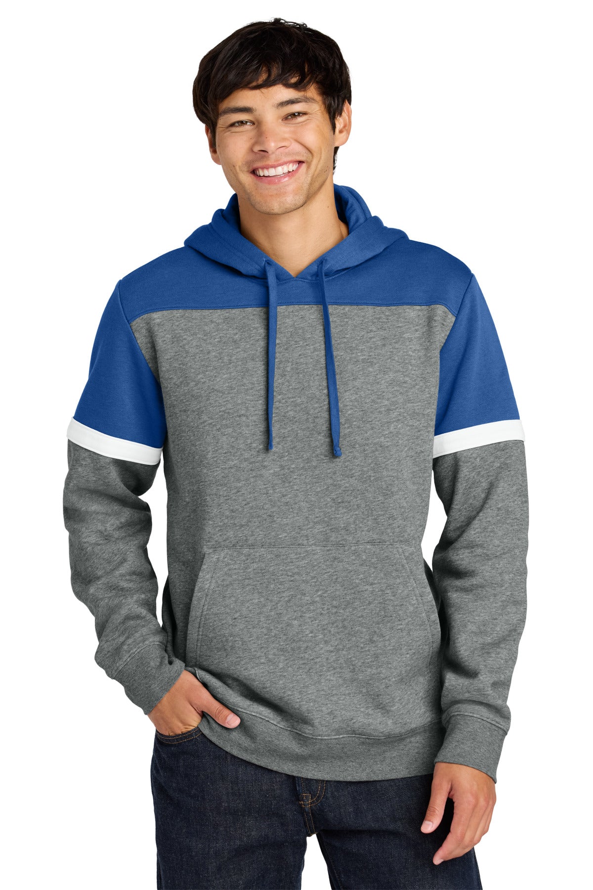 Sport-Tek STF205 Drive Fleece Colorblock Hoodie