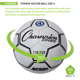 Champion Sports STRIKER SOCCER BALL SIZE 3