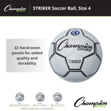 Champion Sports STRIKER SOCCER BALL SIZE 3