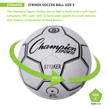 Champion Sports STRIKER SOCCER BALL SIZE 3
