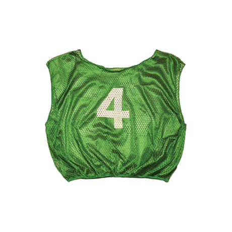 NUMBERED SCRIMMAGE VEST, ADULT RED