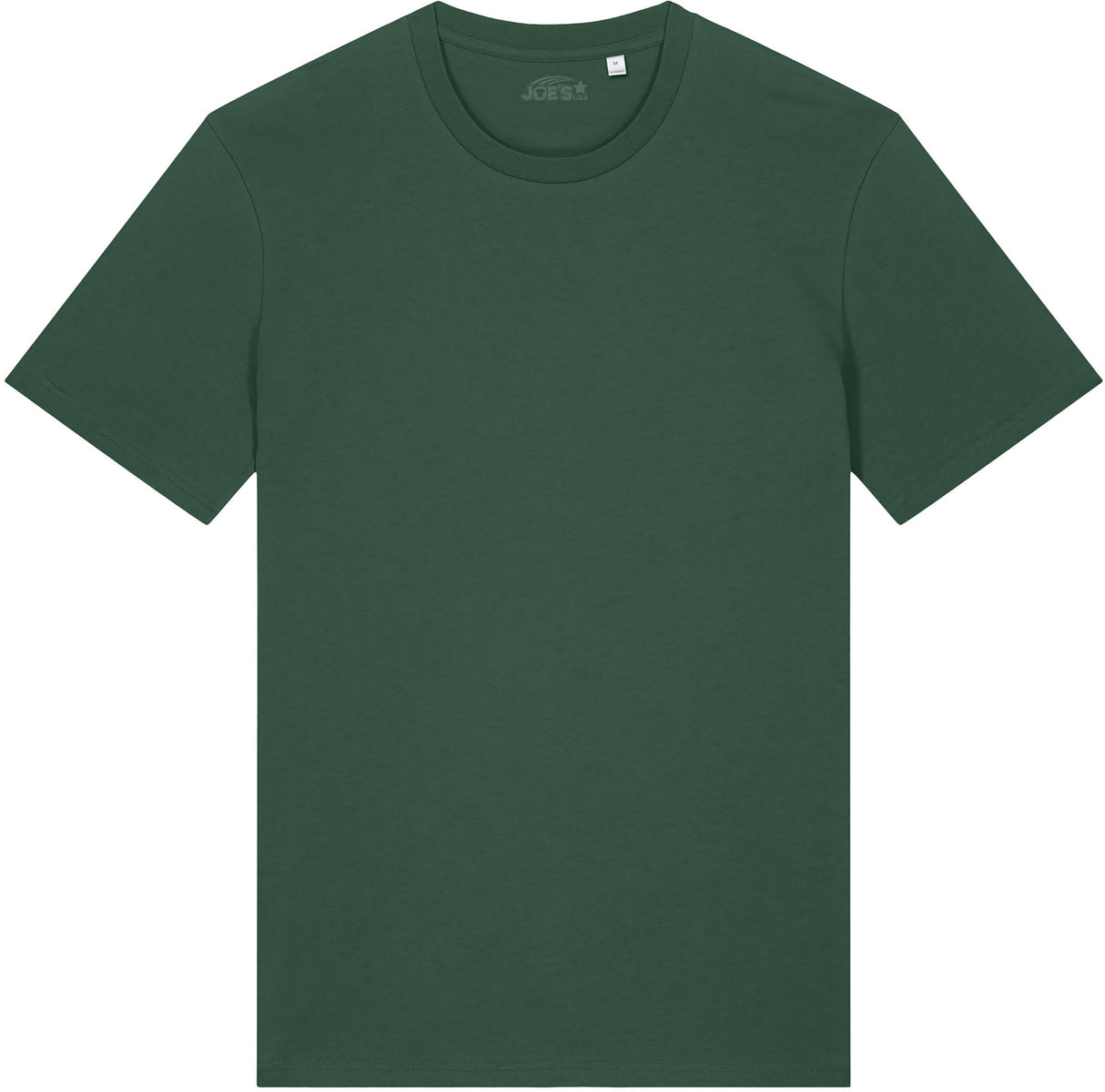 Joe's USA Organic Midweight Tee - Bottle Green