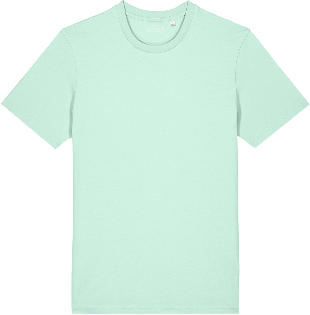 Joe's USA Organic Midweight Tee - Caribbean Blue