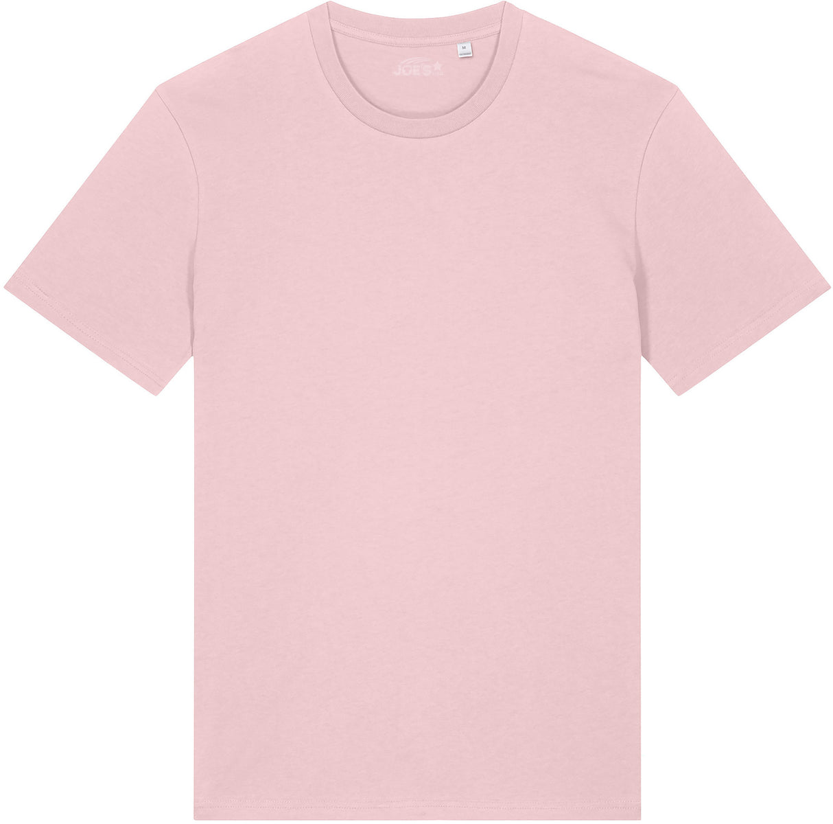 Joe's USA Organic Midweight Tee - Cotton Pink