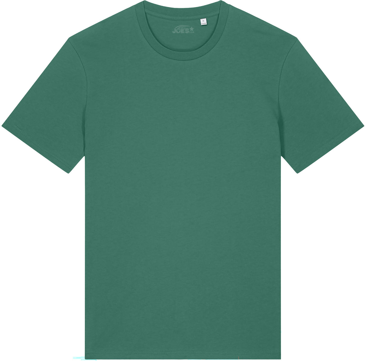 Joe's USA Organic Midweight Tee - Ocean Depth