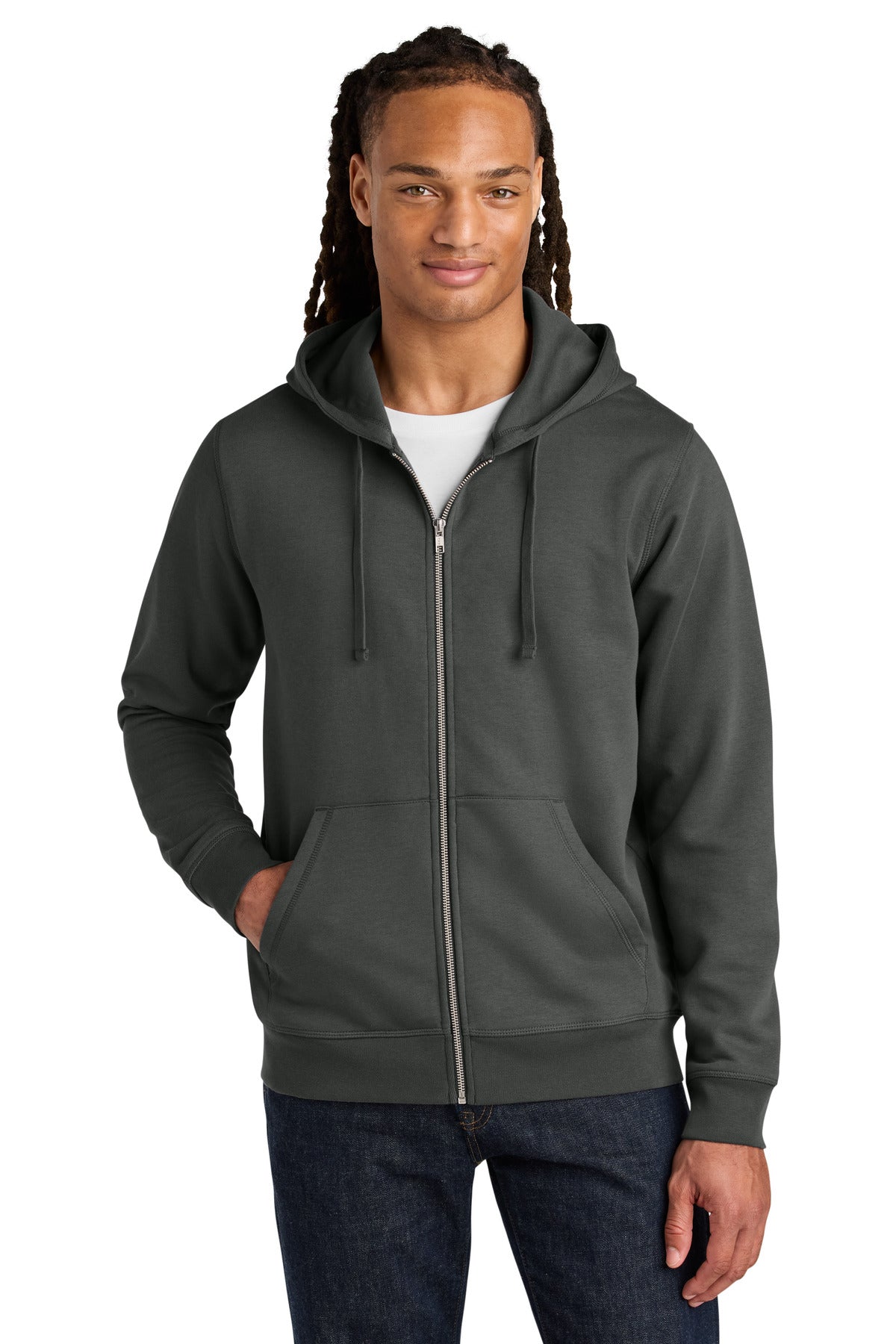 Stanley/Stella SXU011 Unisex Mixer Full-Zip Hooded Sweatshirt Durable Classic Timeless