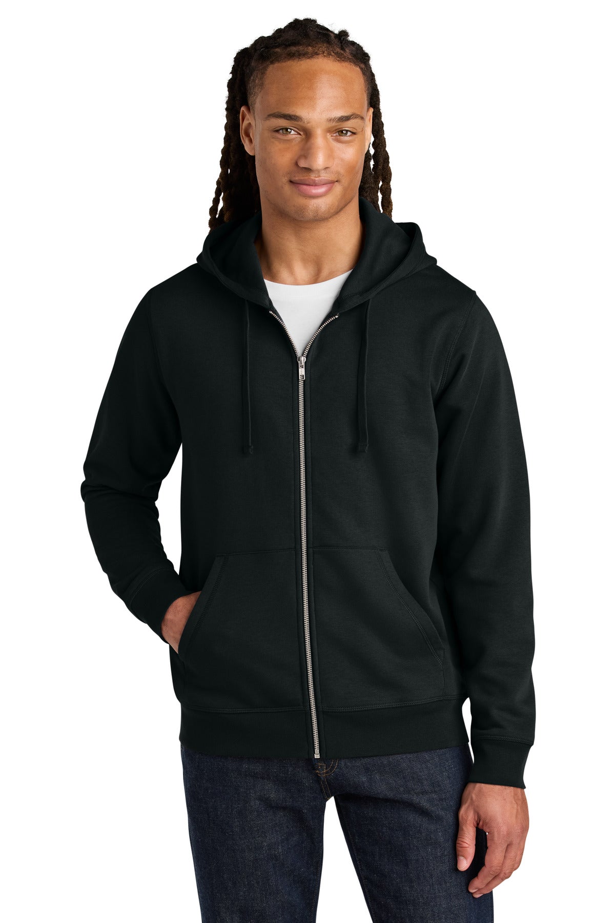 Stanley/Stella SXU011 Unisex Mixer Full-Zip Hooded Sweatshirt Durable Classic Timeless