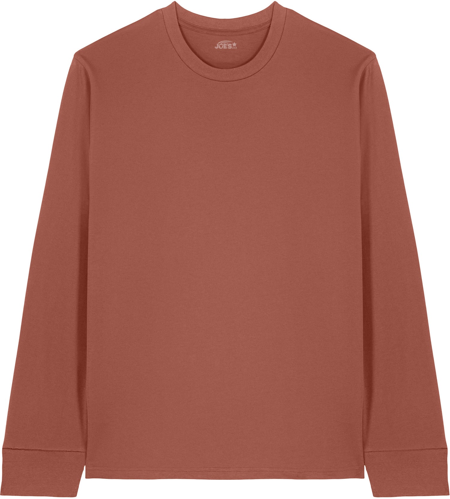 Joe's USA Organic Cotton Long Sleeve Tee