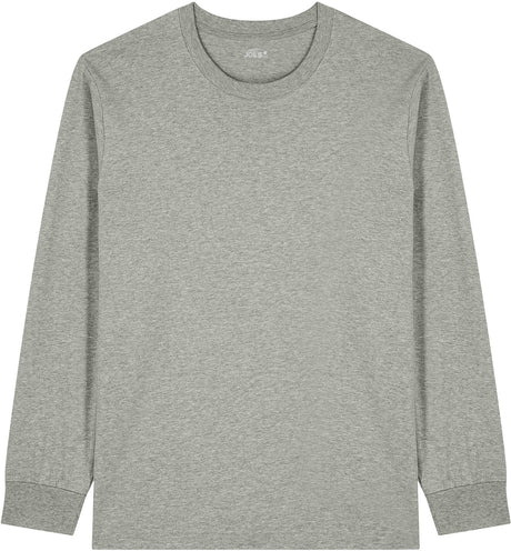 Joe's USA Organic Cotton Unisex Heavyweight Long Sleeve Tee