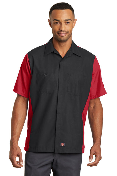 Red Kap ®  Short Sleeve Ripstop Crew Shirt. SY20 - Red Kap SY20